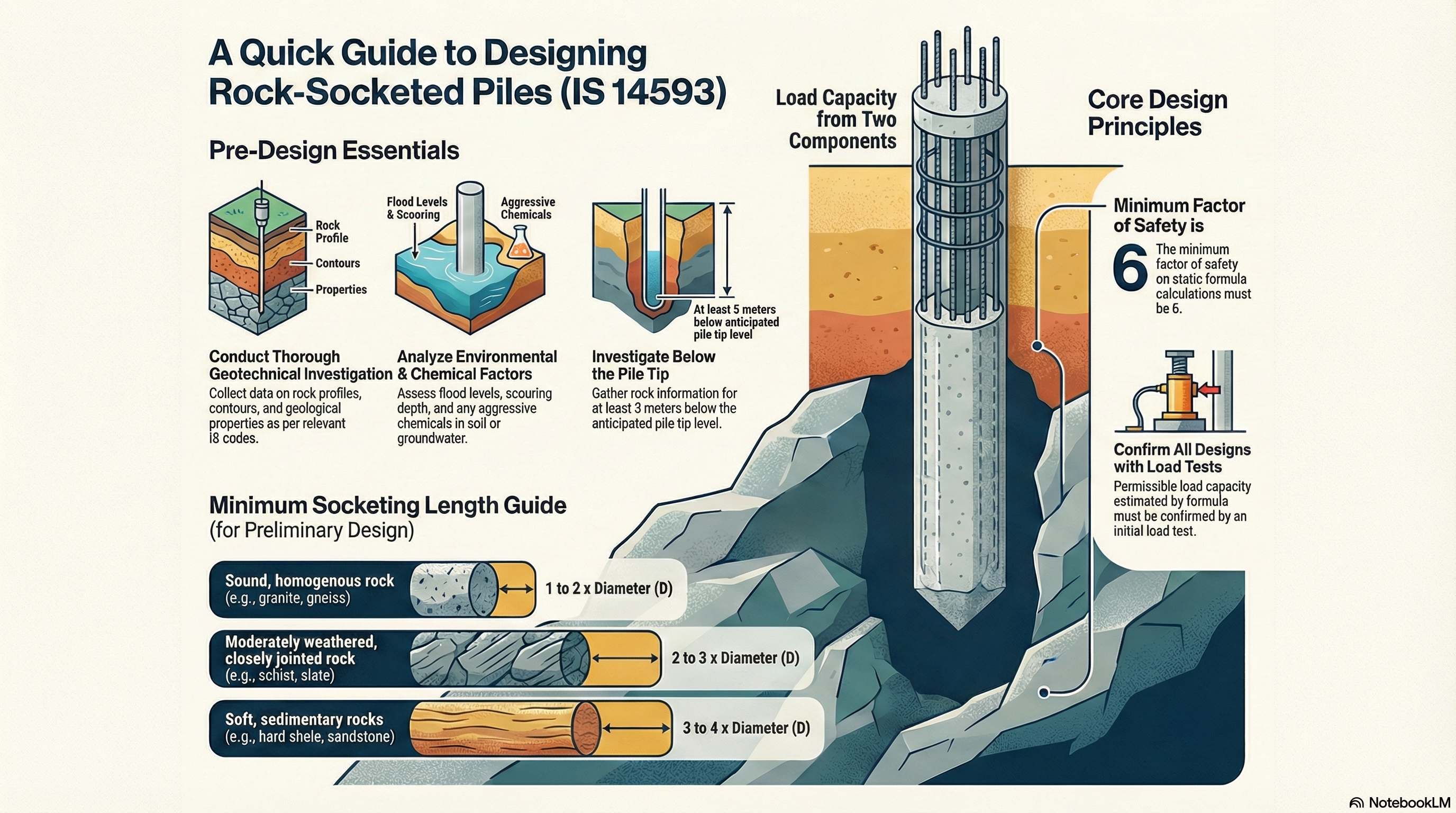 Designing Rock-Socketed Piles